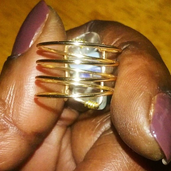 Opalite Statement Ring - Picture 4 of 9